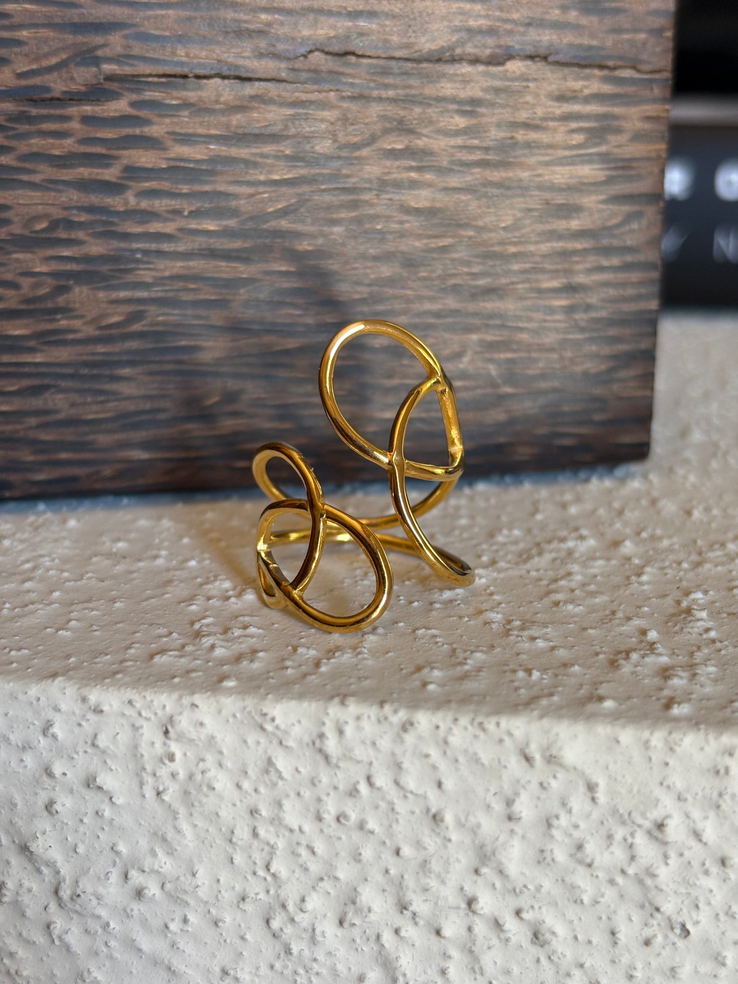 Anillo pétalo