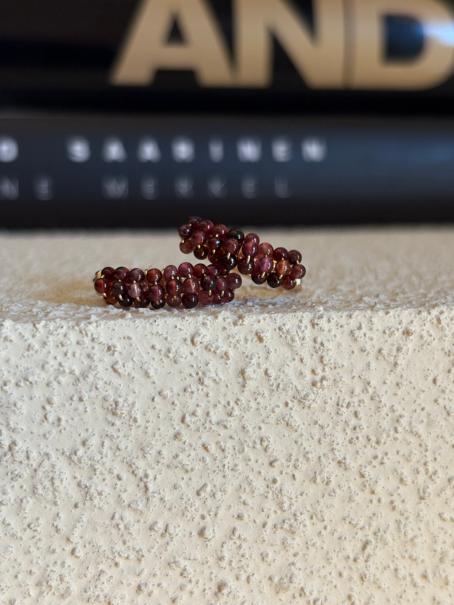 Anillo piedras naturales