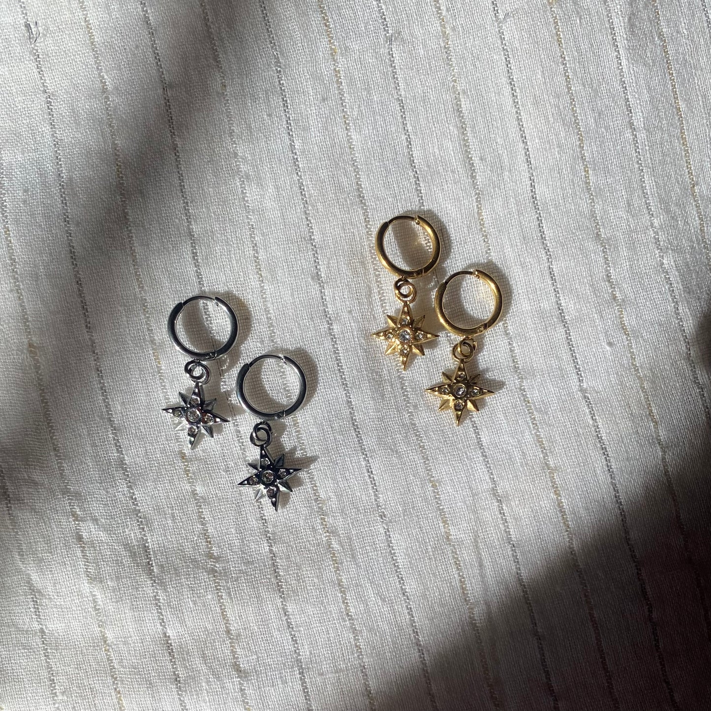 Pendientes mini star
