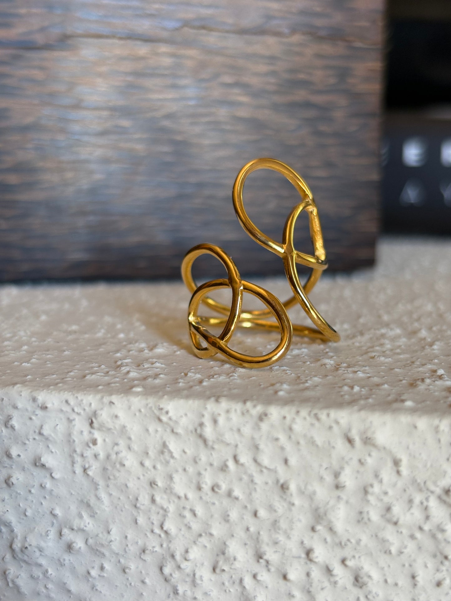 Anillo pétalo