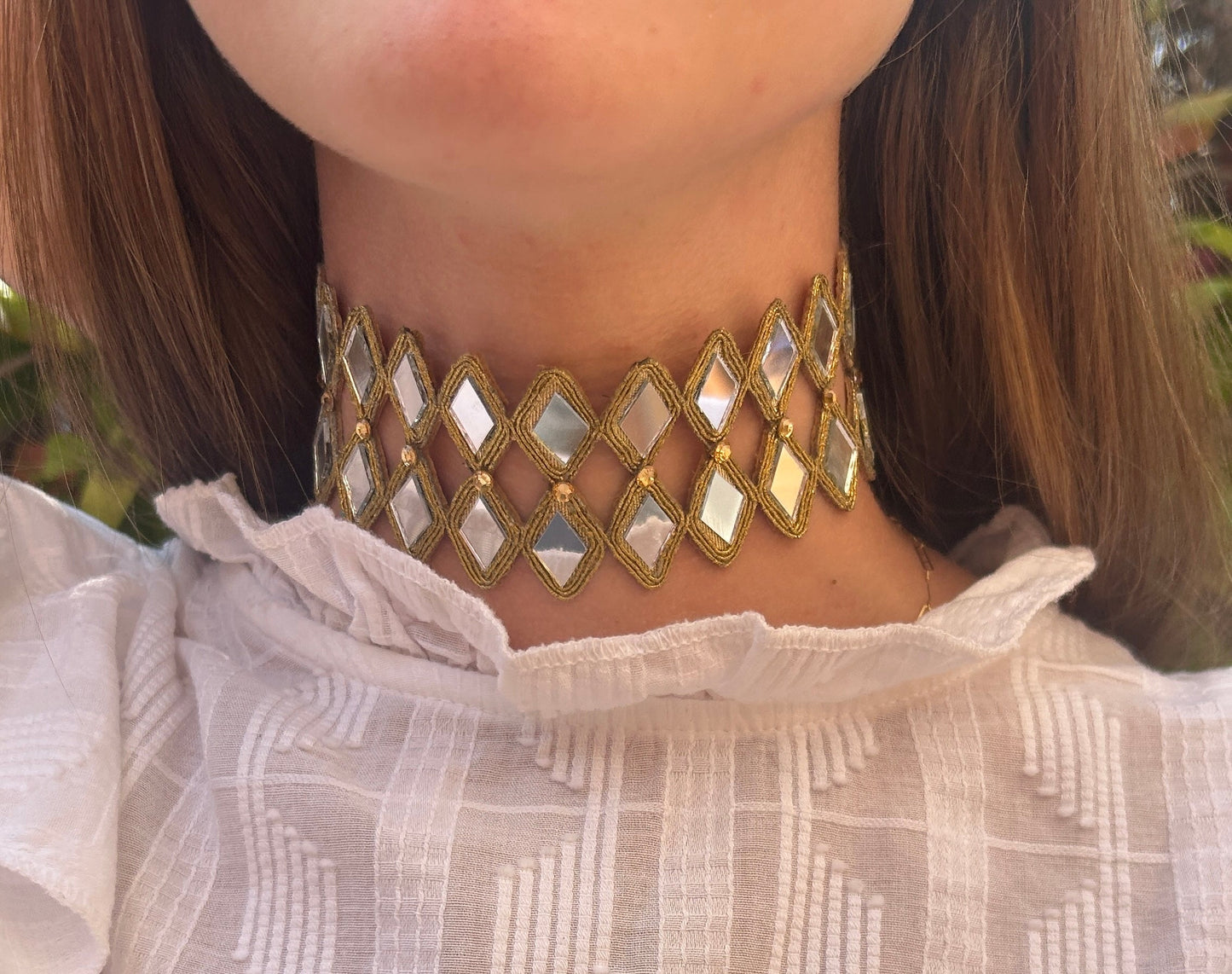 Choker espejo