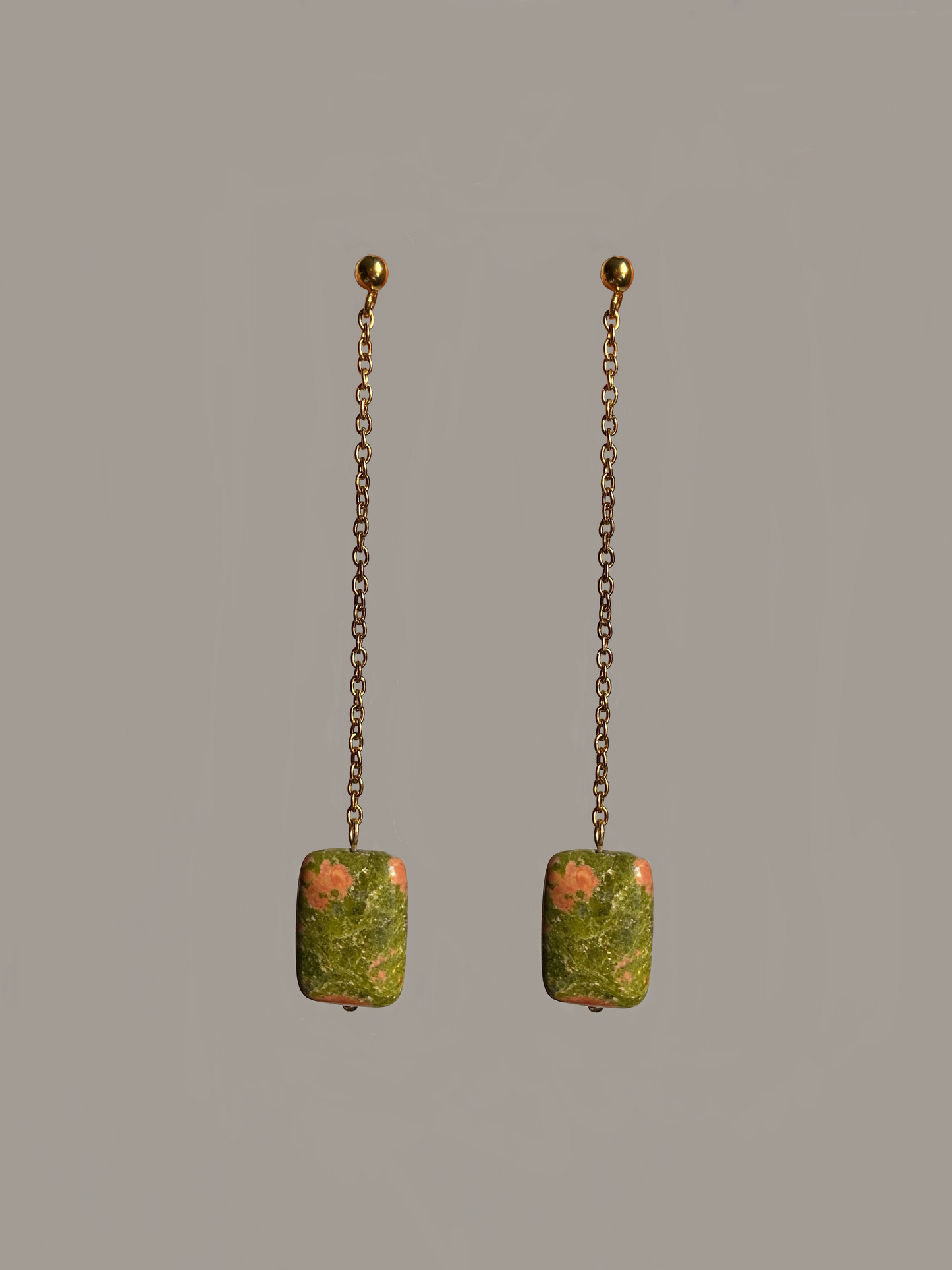 Pendientes olive