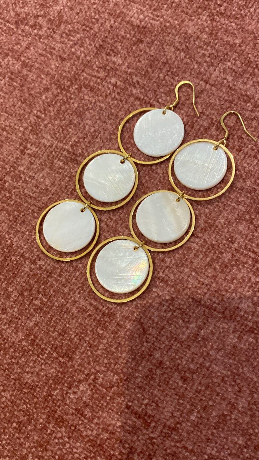 Pendientes largos aro