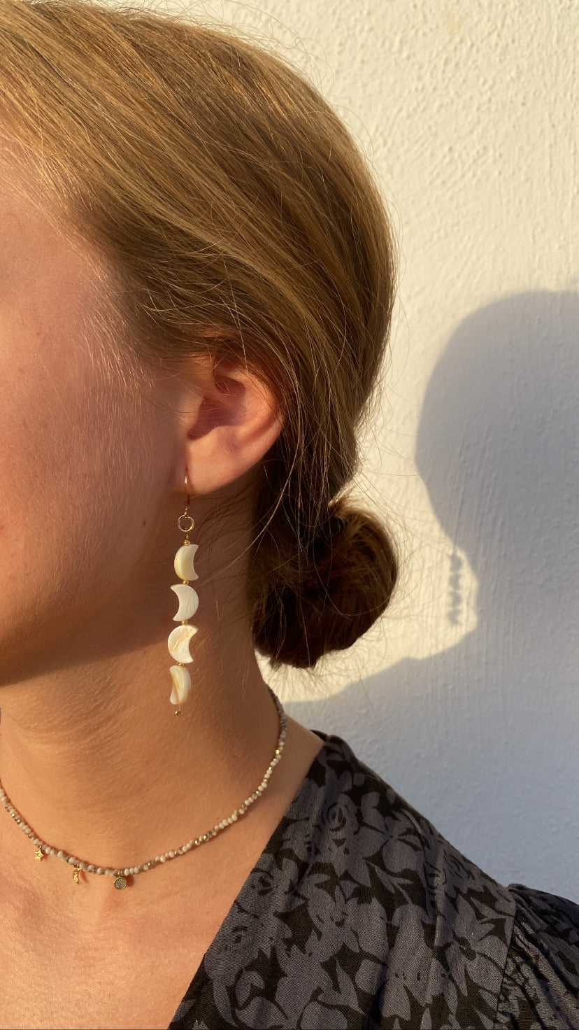 Pendientes Moon