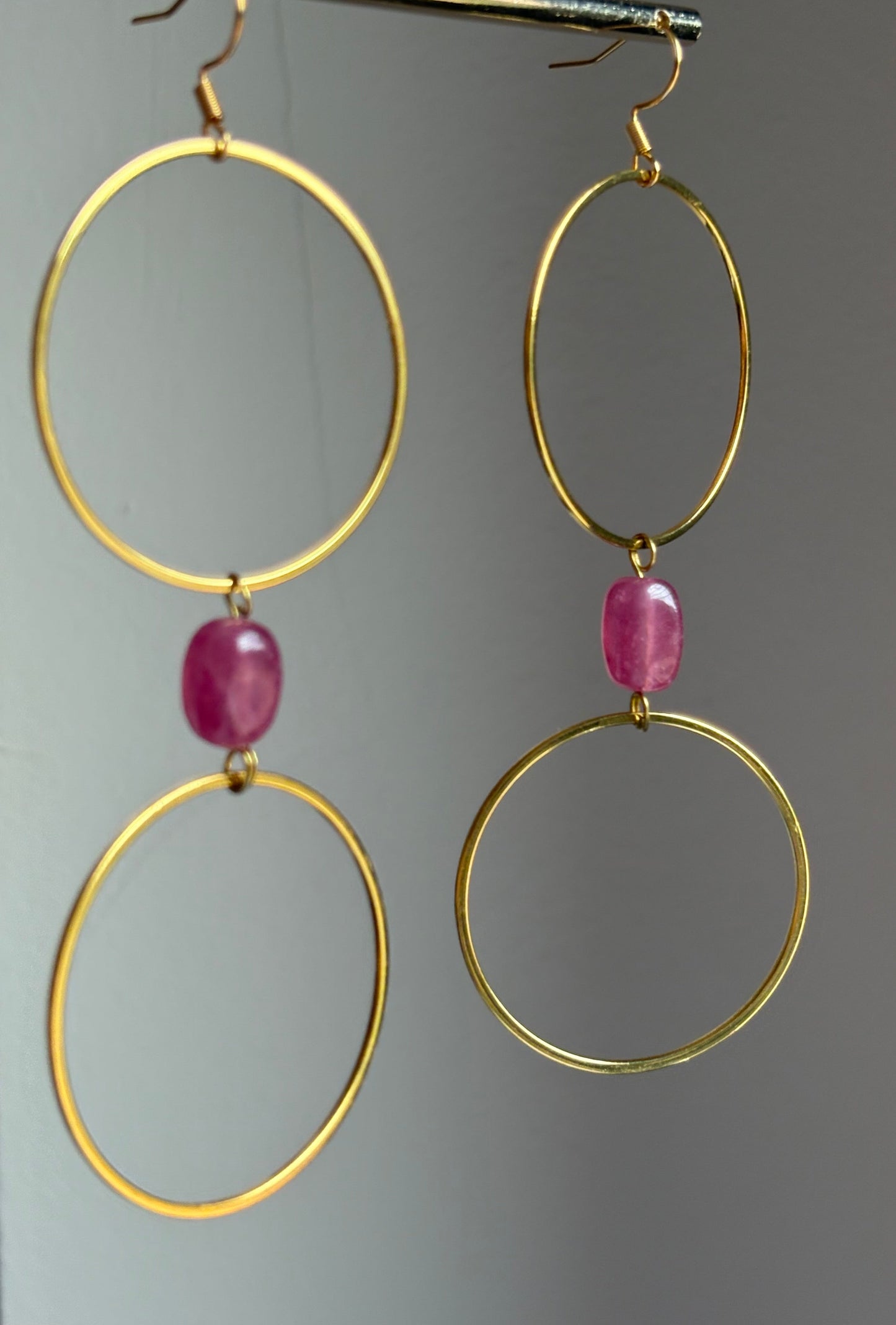 Pendientes agatha rosa