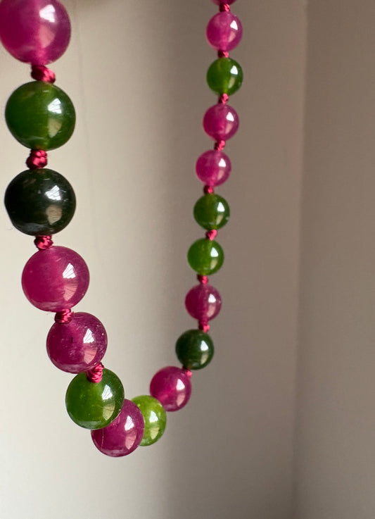 Collar piedras naturales