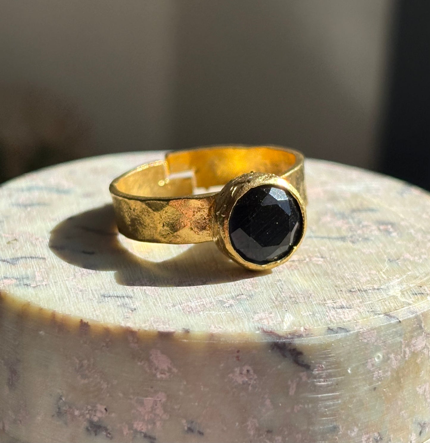 Anillo Olive Negro