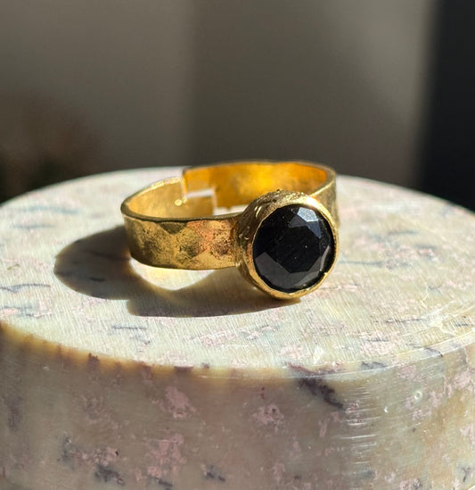 Anillo Olive Negro