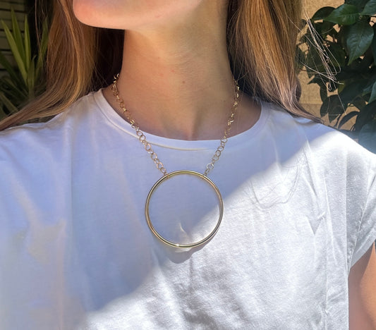 Collar big hoop
