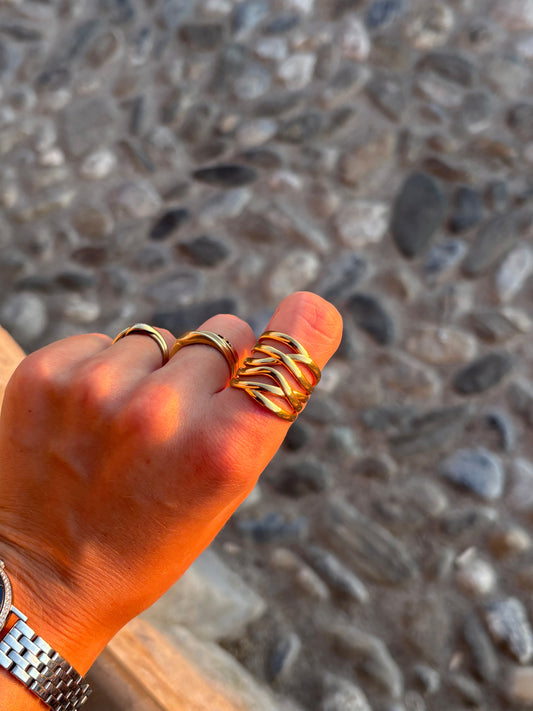 Anillo amapola