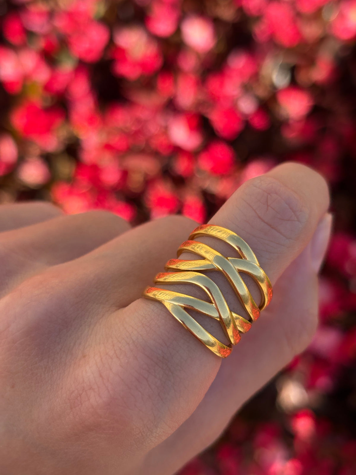 Anillo amapola