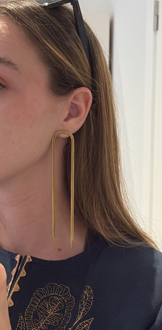 Pendientes lirio