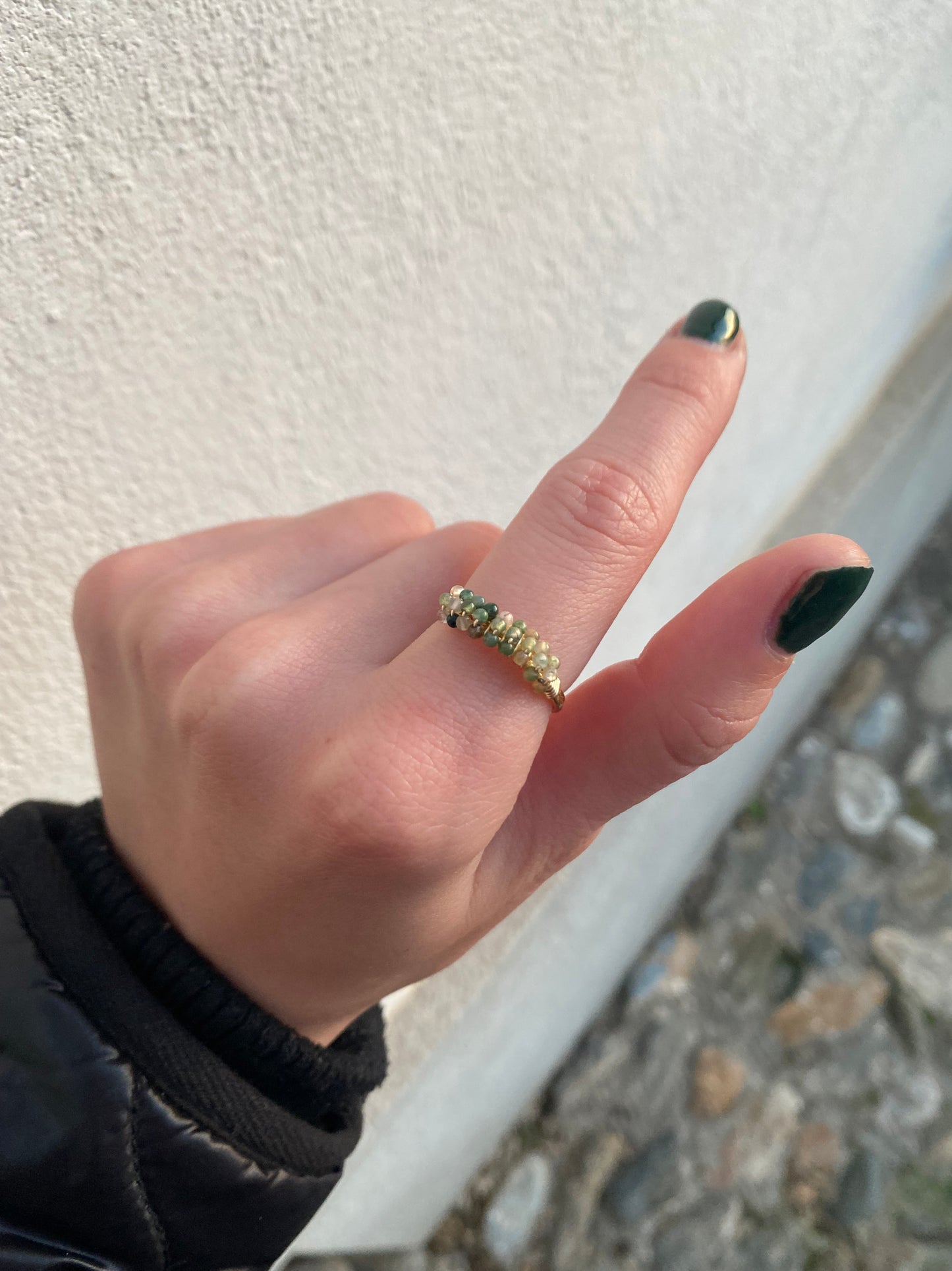 Anillo piedras
