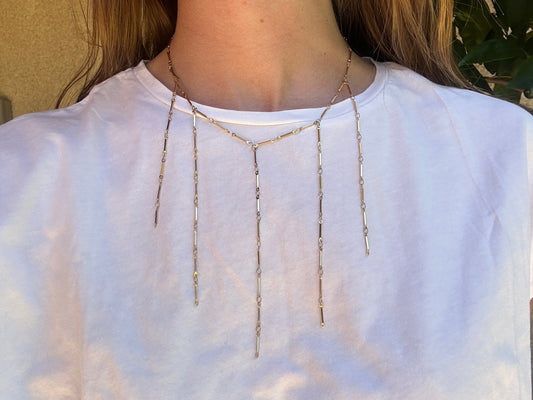 Collar cascada