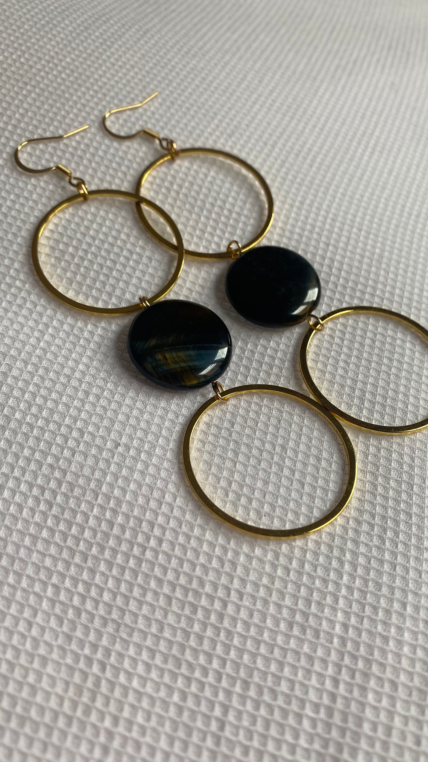 Pendientes Alhambra Negros
