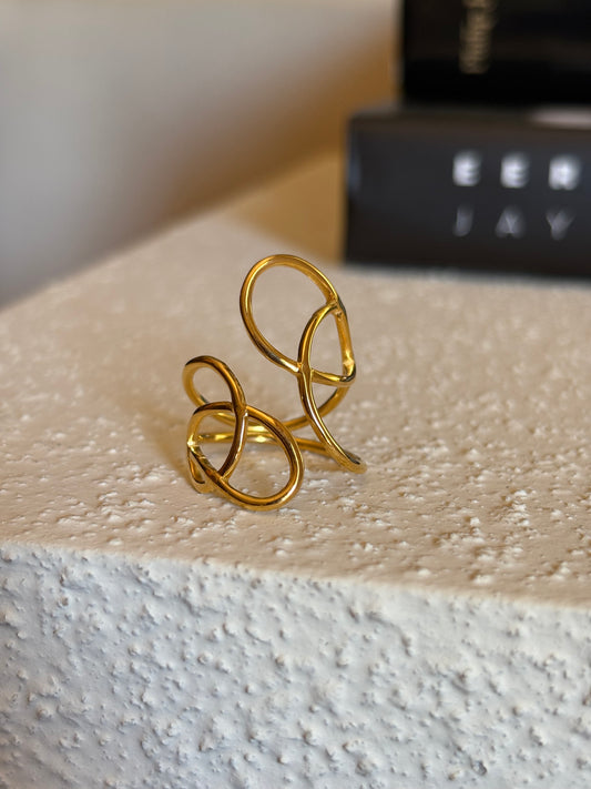 Anillo pétalo