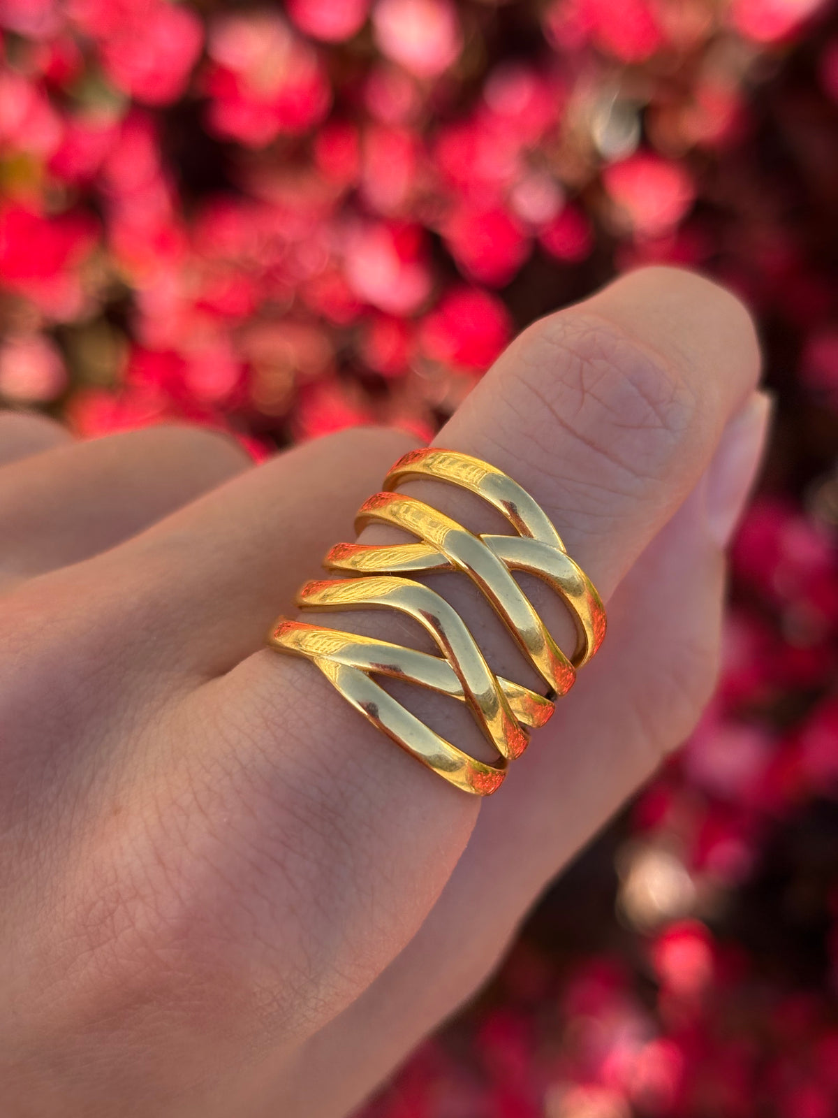Anillo amapola