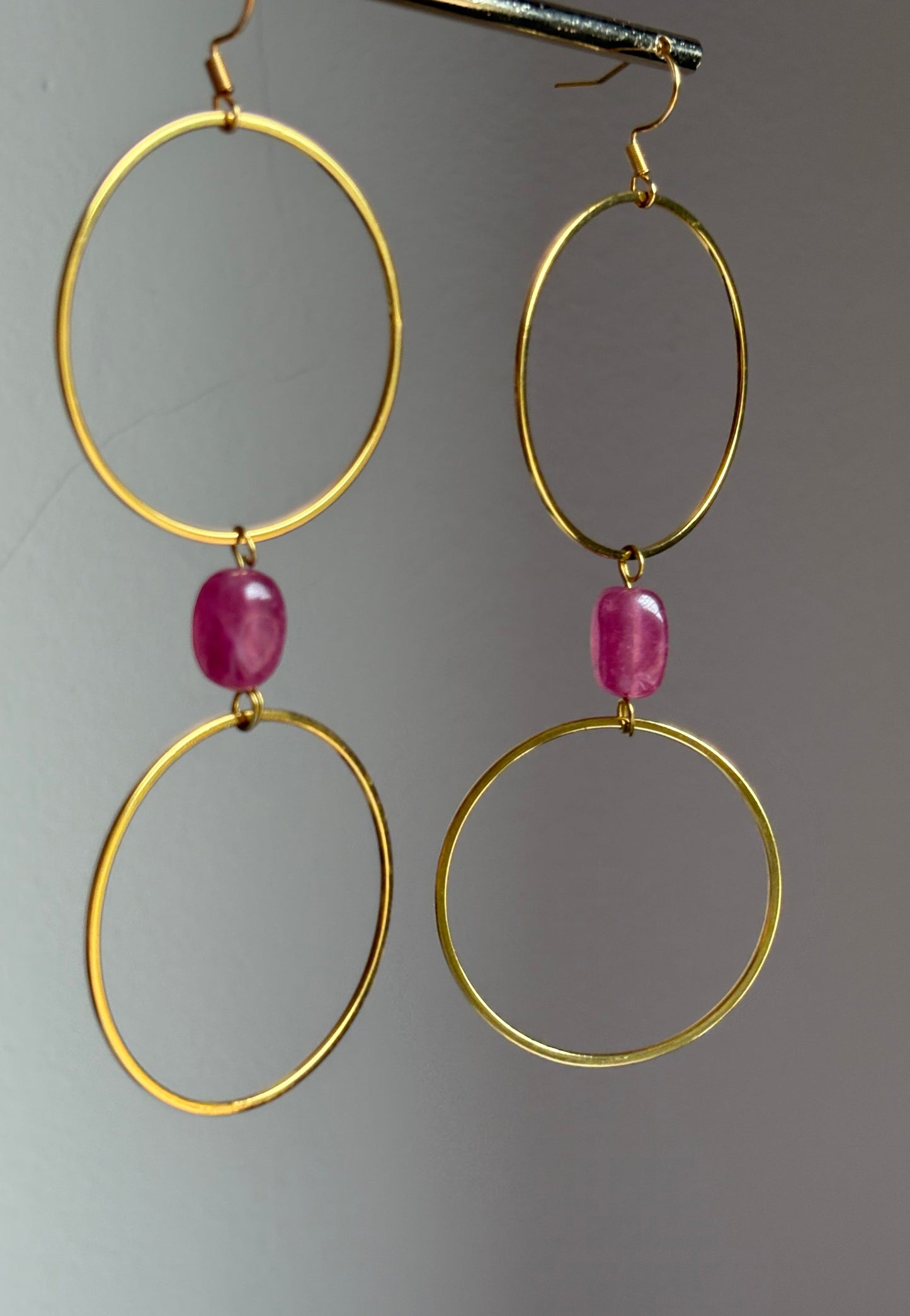 Pendientes agatha rosa