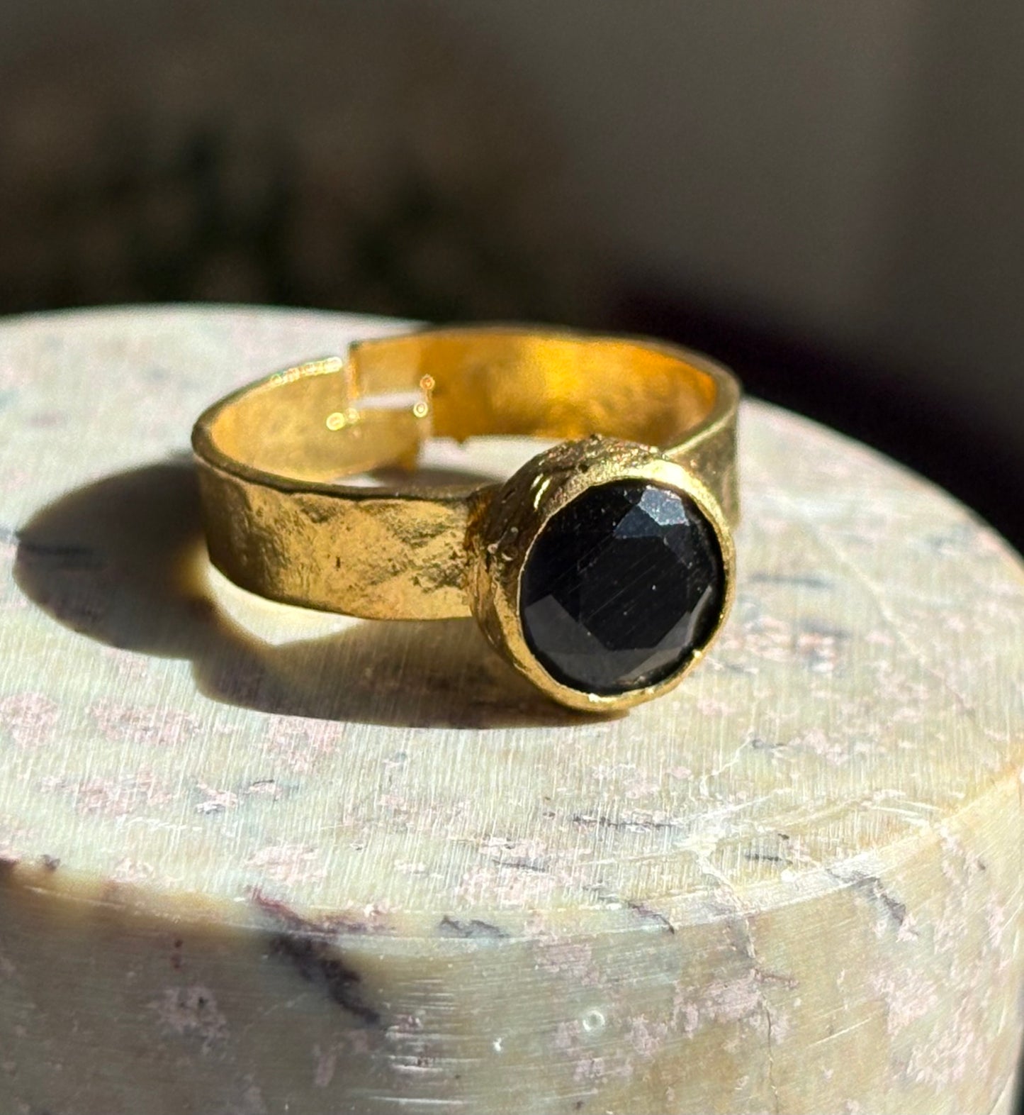 Anillo Olive Negro