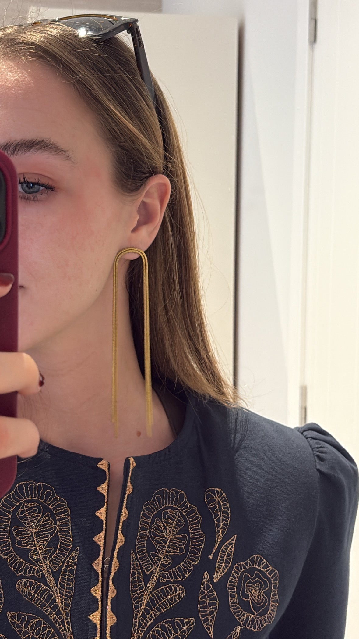 Pendientes lirio